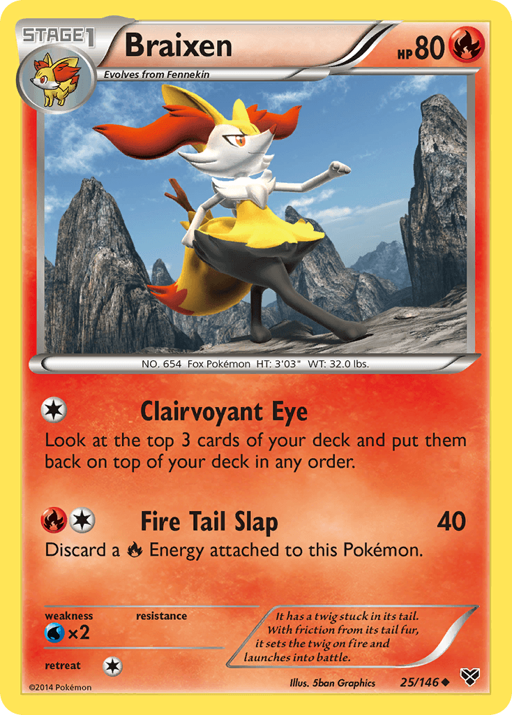 Braixen XY1-25
