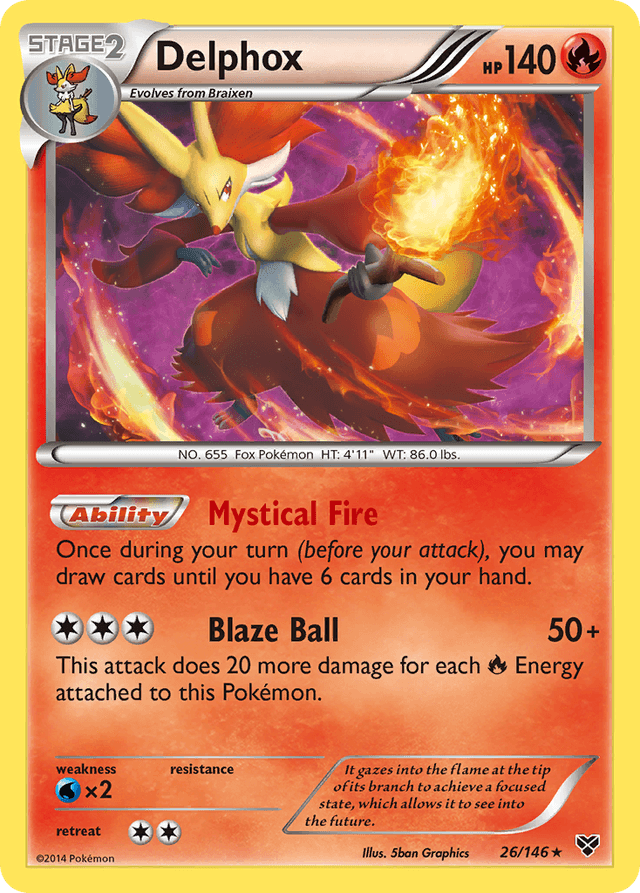 Delphox XY1-26