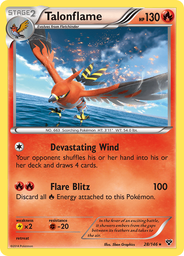 Talonflame XY1-28