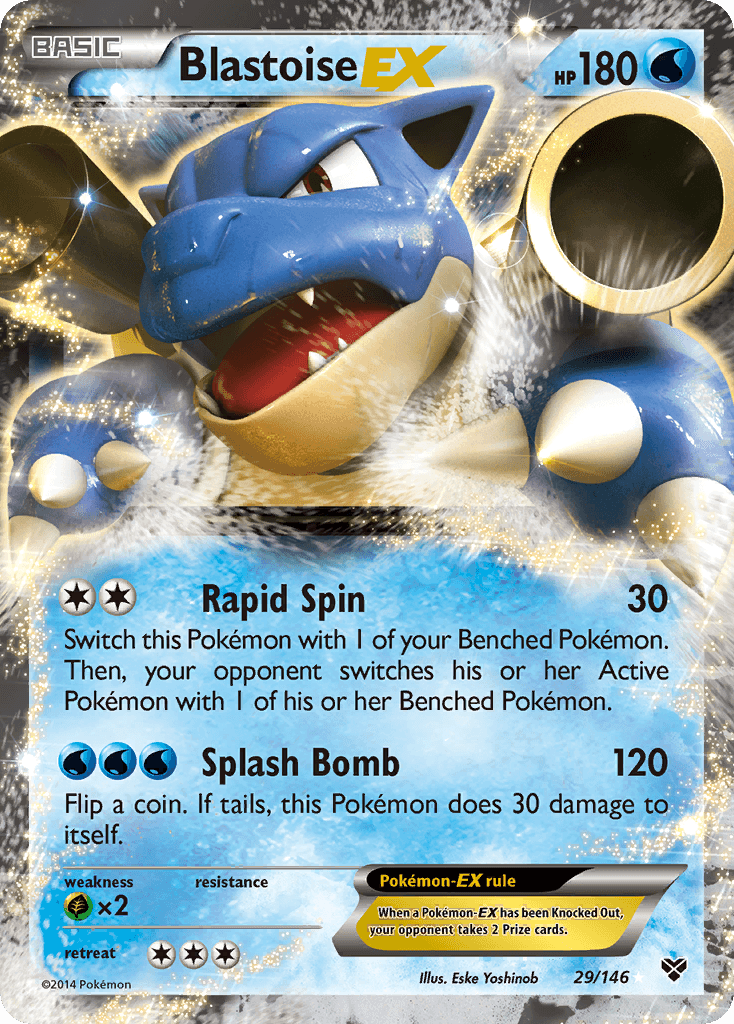 Blastoise-EX XY1-29