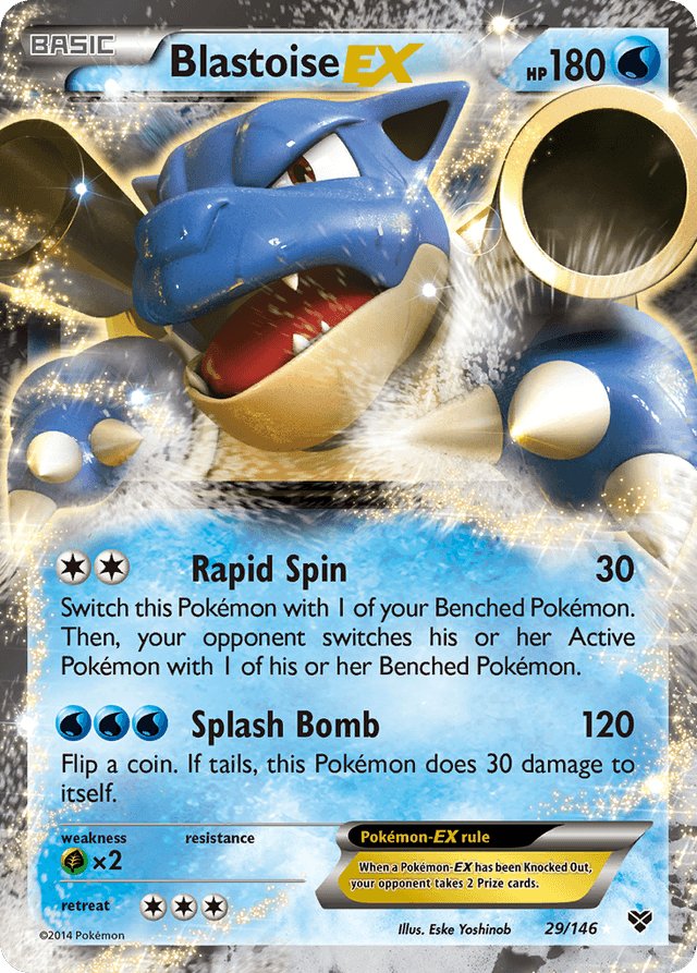 Blastoise-EX XY1-29