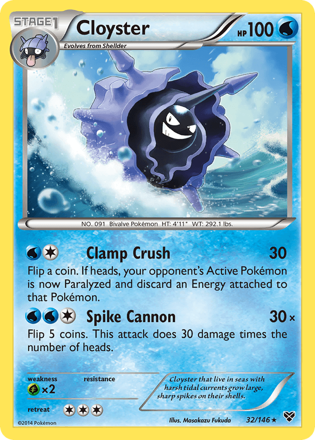Cloyster XY1-32