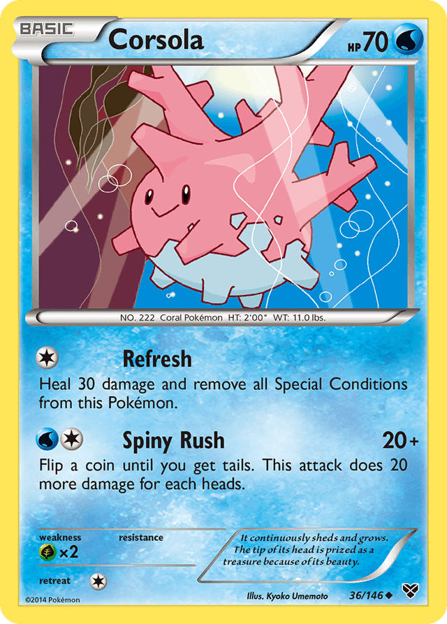 Corsola XY1-36
