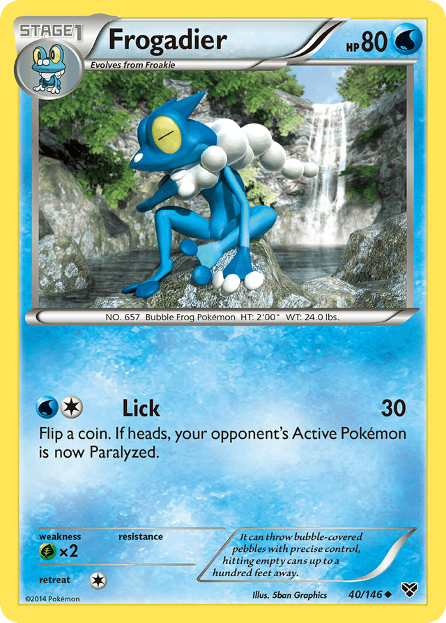 Frogadier XY1-40