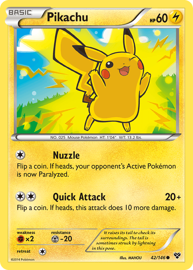 Pikachu XY1-42