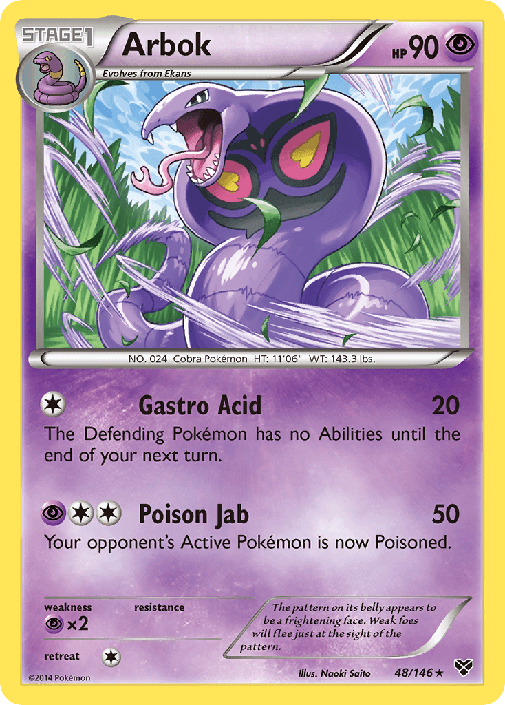 Arbok XY1-48