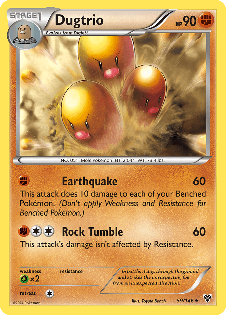 Dugtrio XY1-59