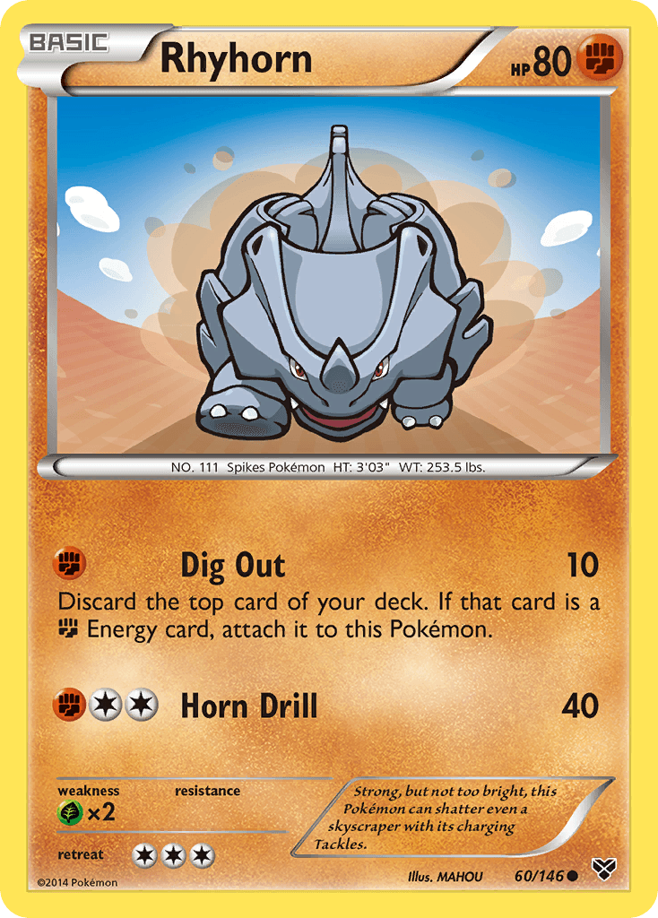 Rhyhorn XY1-60