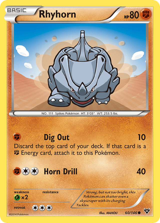 Rhyhorn XY1-60