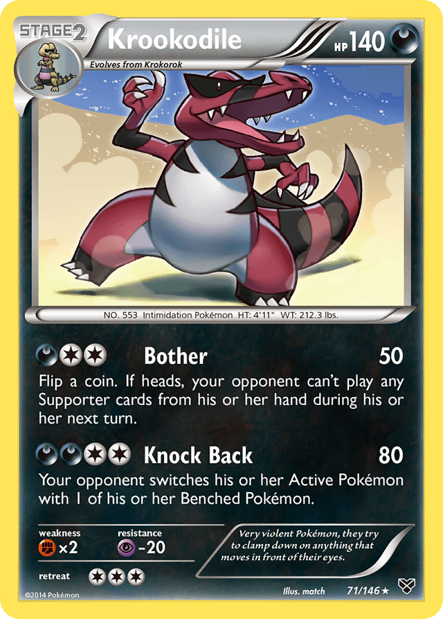 Krookodile XY1-71