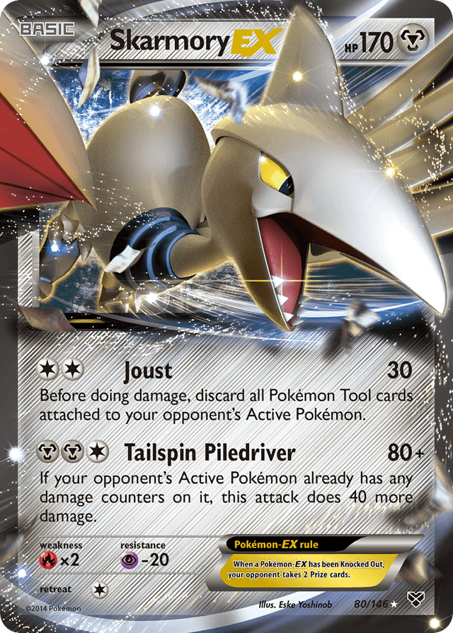 Skarmory-EX XY1-80