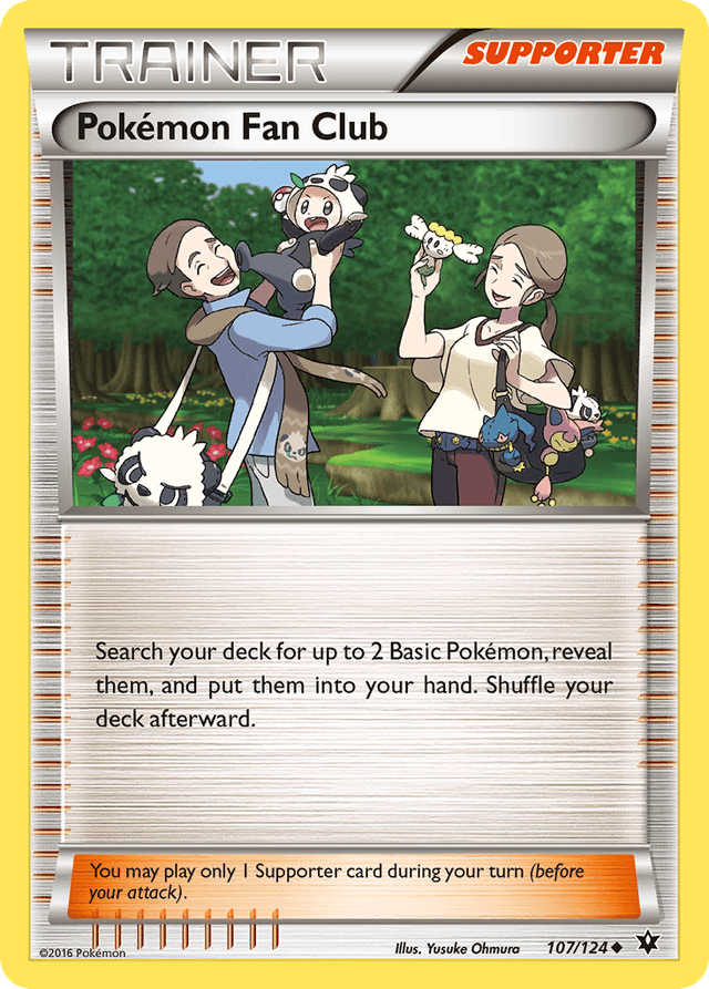 Pokémon Fan Club XY10-107