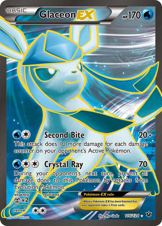 Glaceon-EX XY10-116