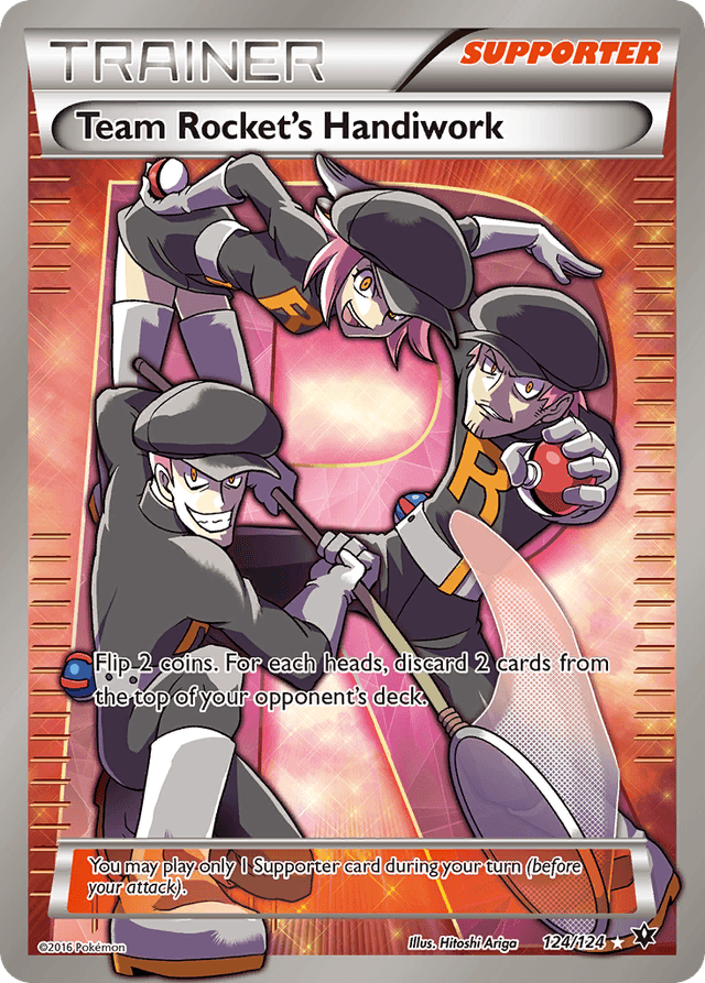 Team Rocket's Handiwork XY10-124