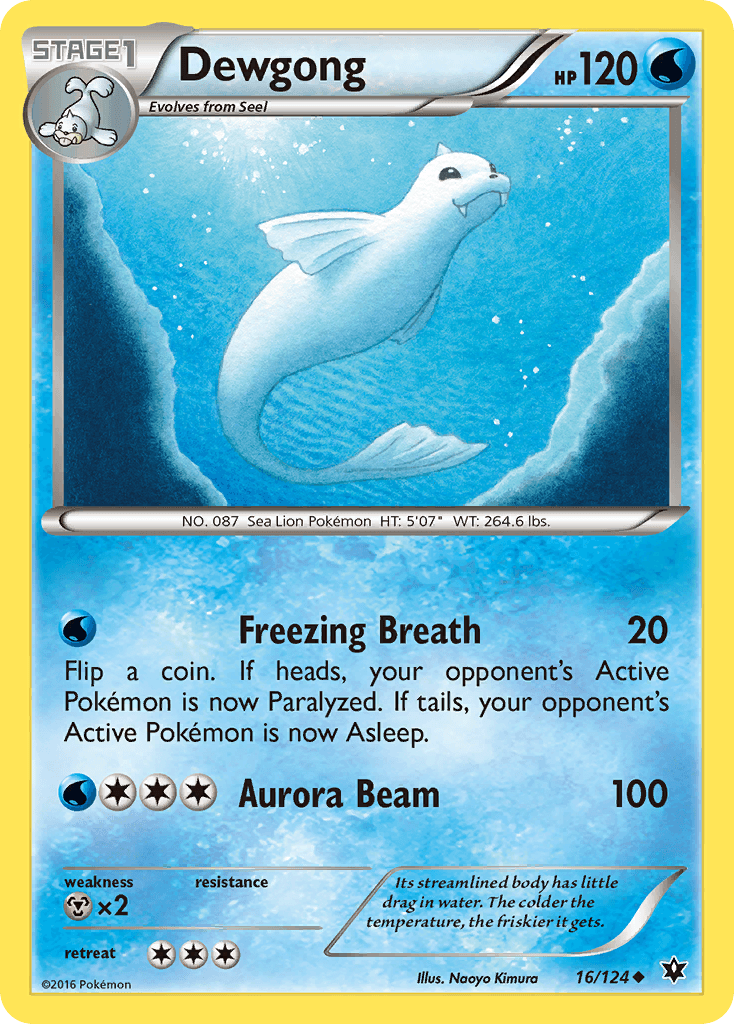 Dewgong XY10-16