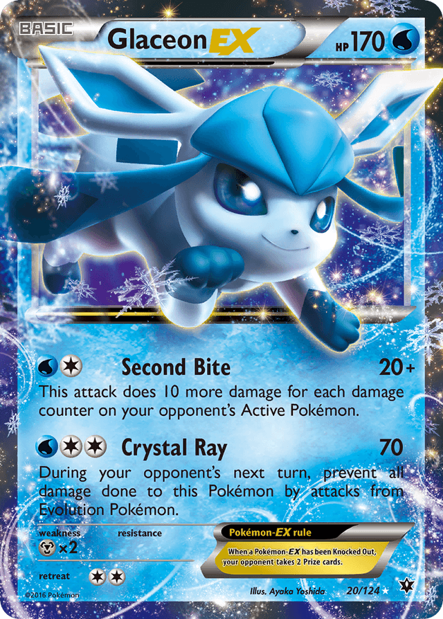 Glaceon-EX XY10-20