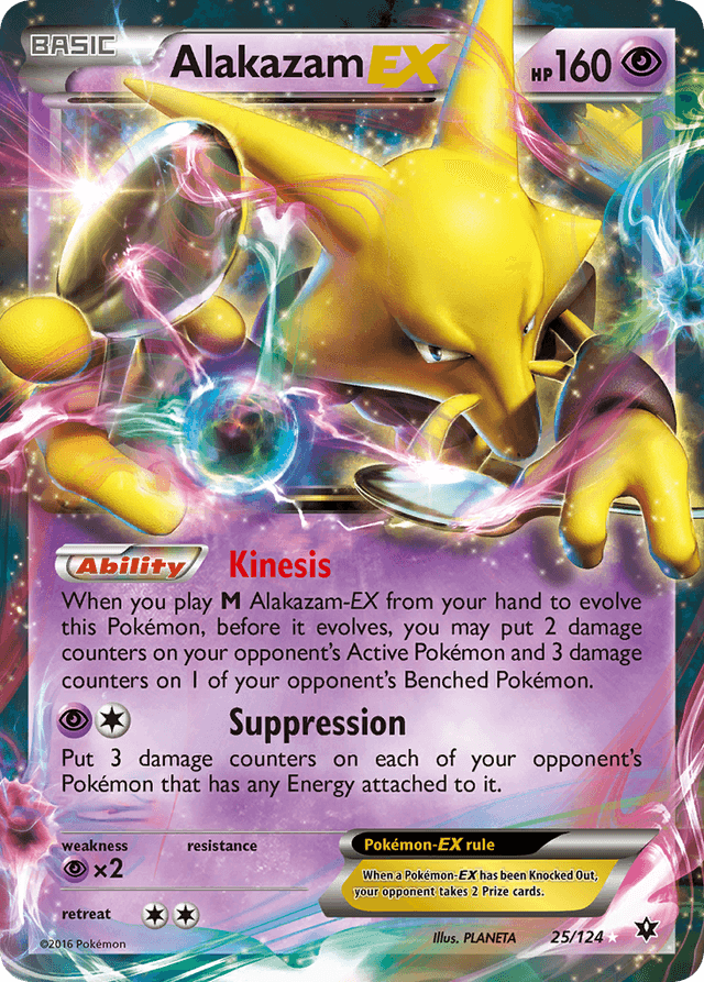Alakazam-EX XY10-25