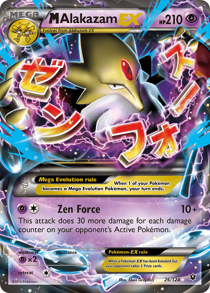 M Alakazam-EX XY10-26