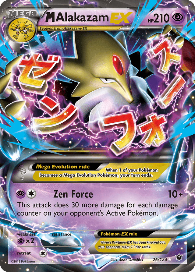 M Alakazam-EX XY10-26