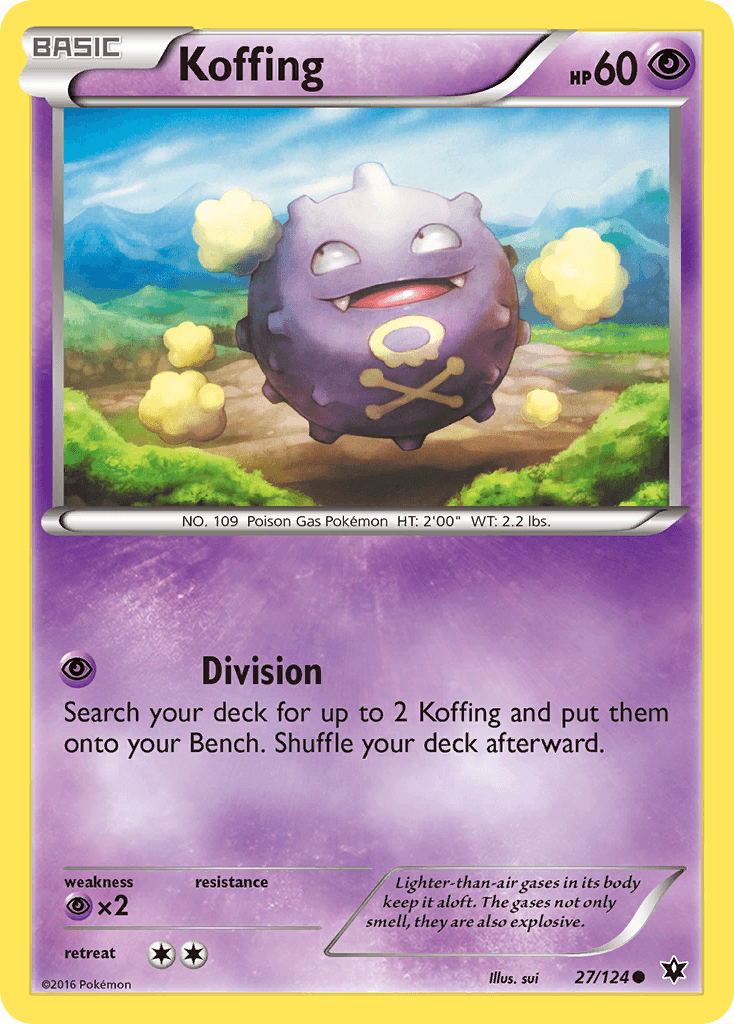 Koffing XY10-27