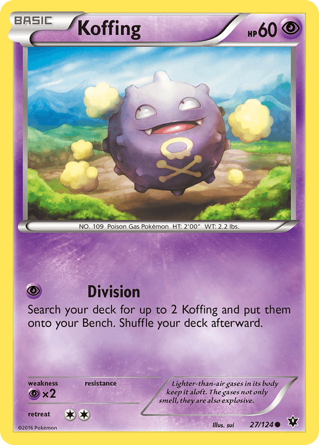 Koffing XY10-27