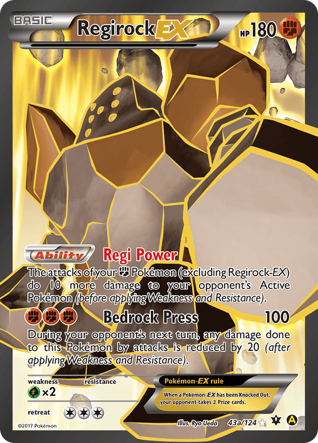 Regirock-EX XY10-43a