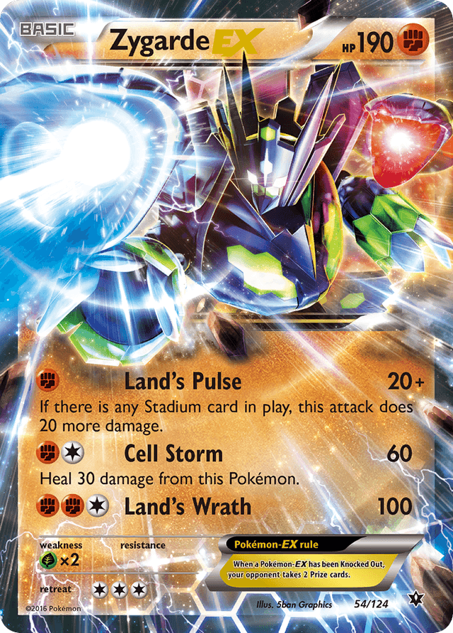 Zygarde-EX XY10-54
