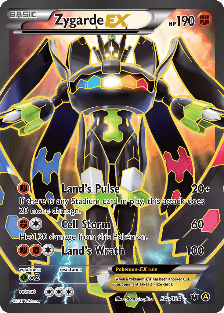 Zygarde-EX XY10-54a