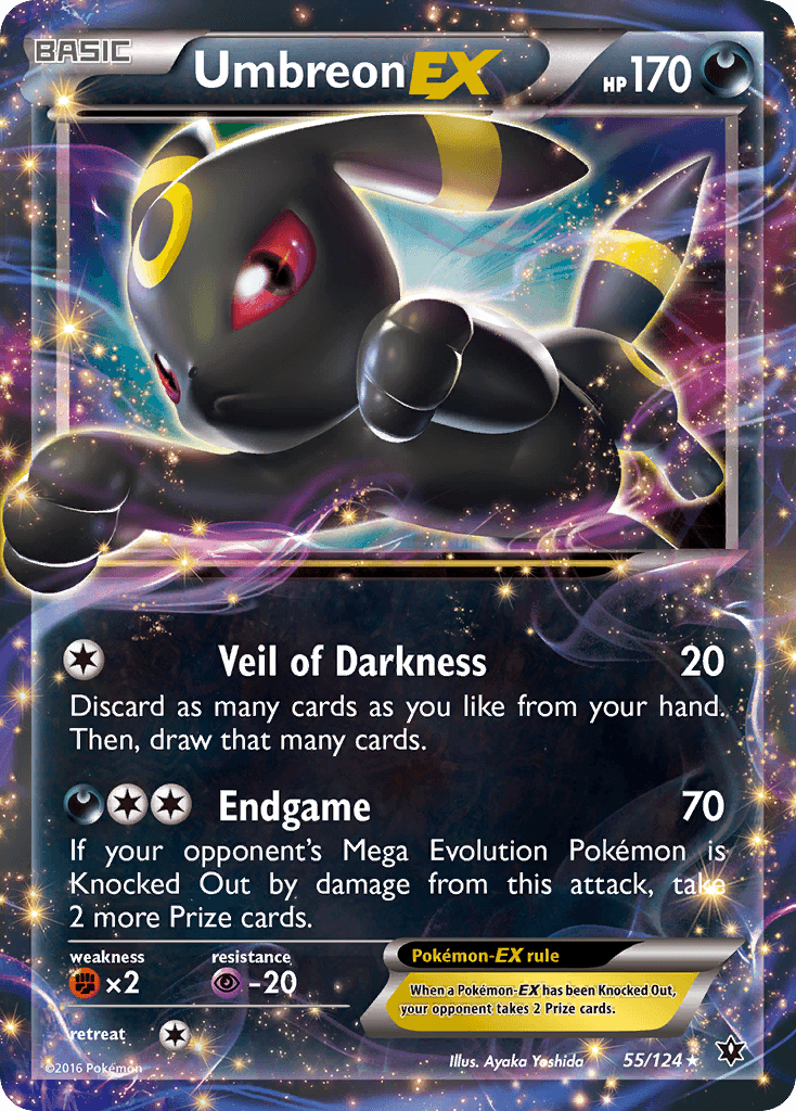 Umbreon-EX XY10-55
