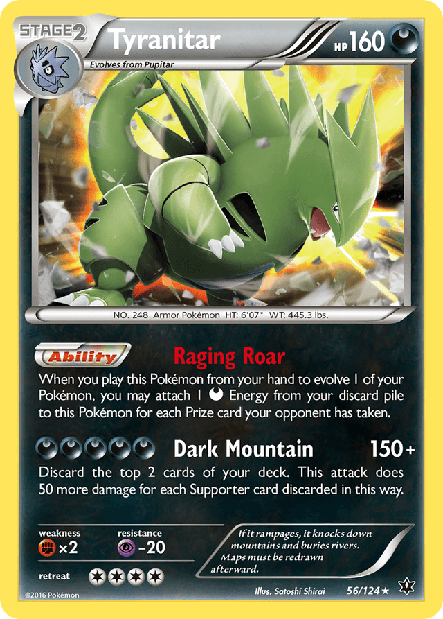 Tyranitar XY10-56