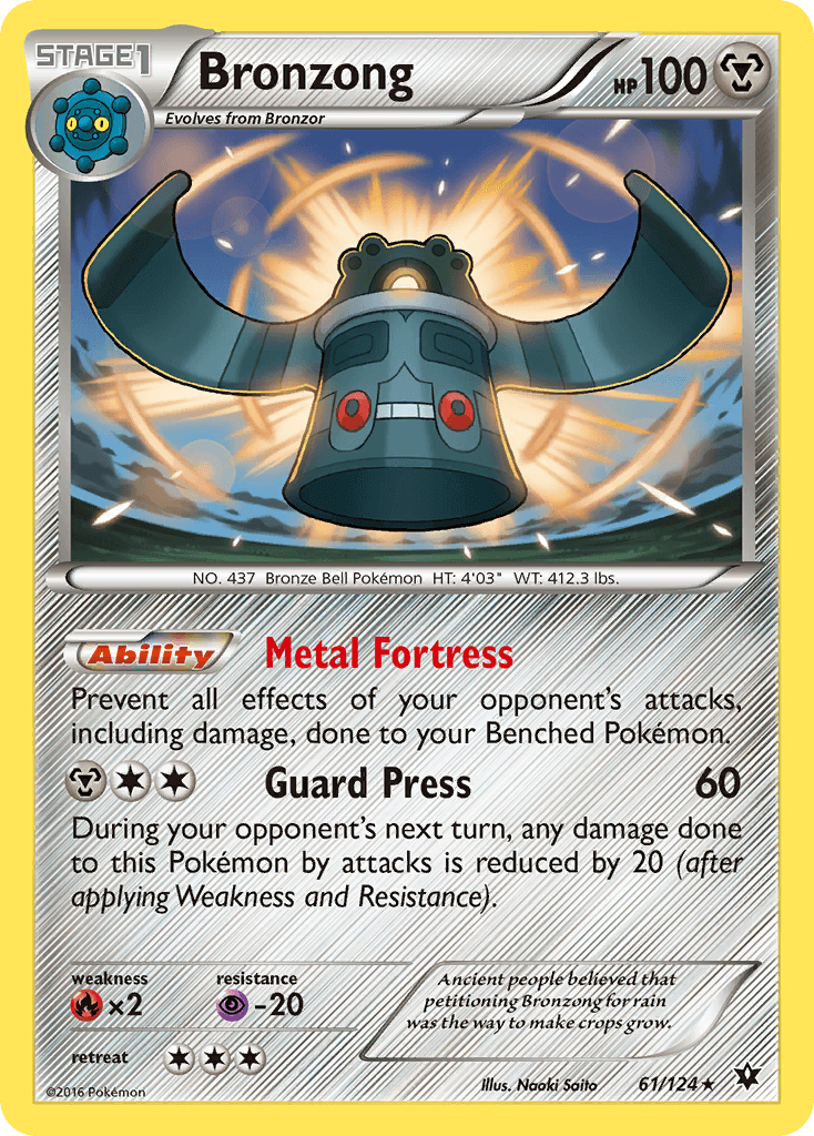 Bronzong XY10-61