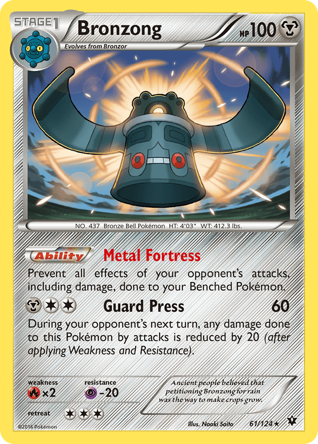 Bronzong XY10-61