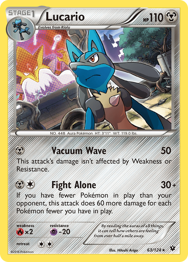 Lucario XY10-63