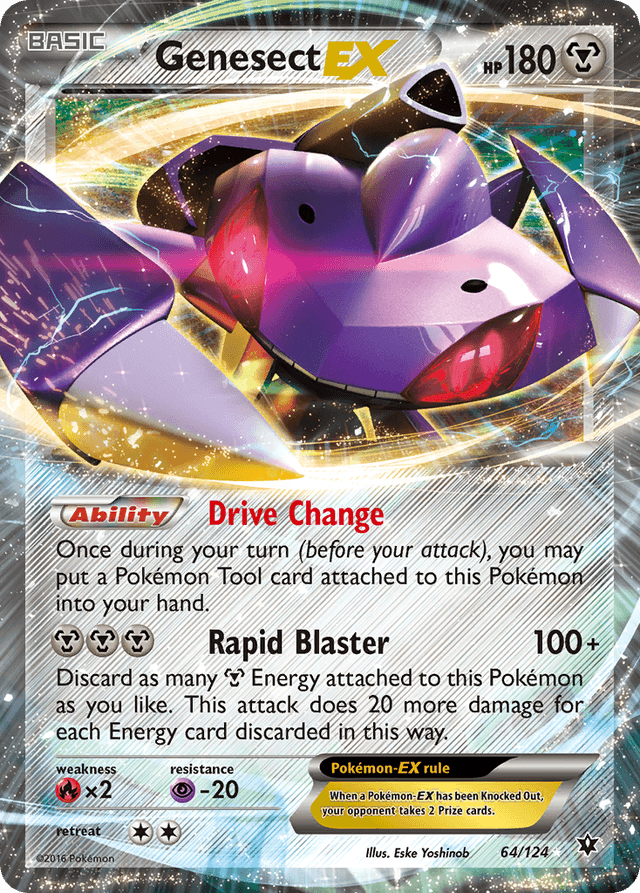 Genesect-EX XY10-64