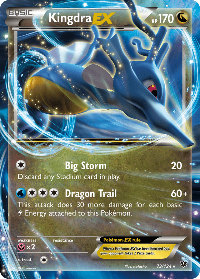Kingdra-EX XY10-73