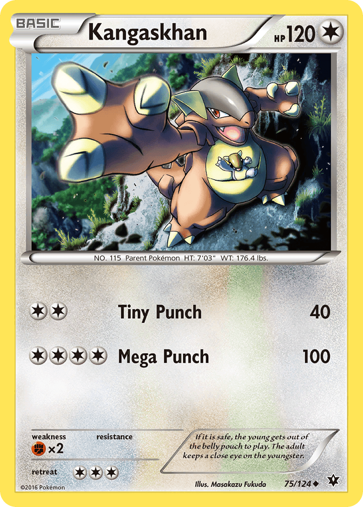 Kangaskhan XY10-75