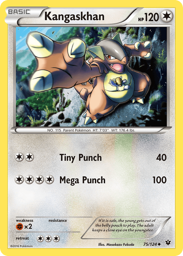 Kangaskhan XY10-75