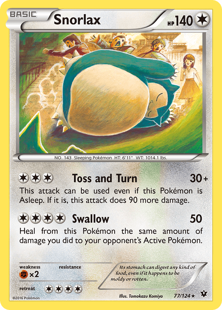 Snorlax XY10-77