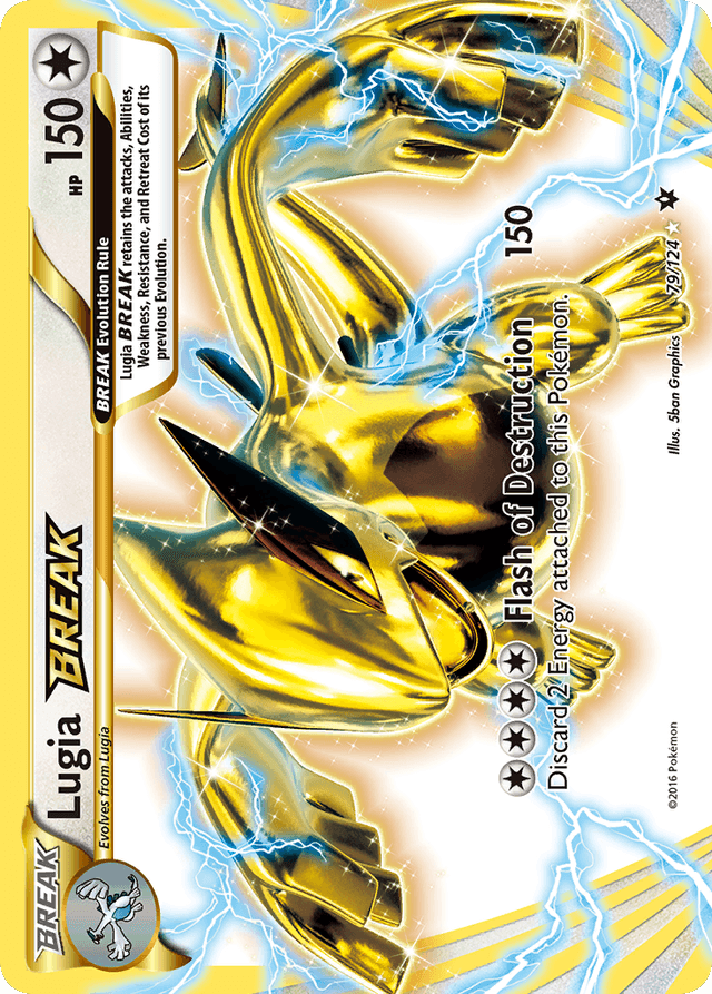 Lugia BREAK XY10-79