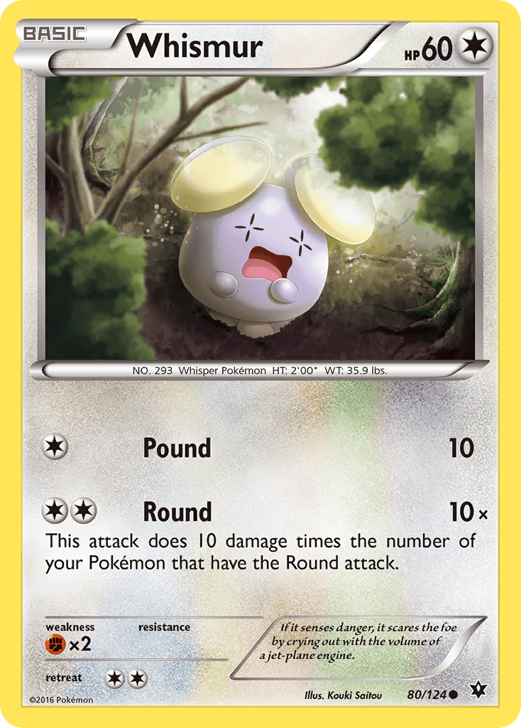 Whismur XY10-80