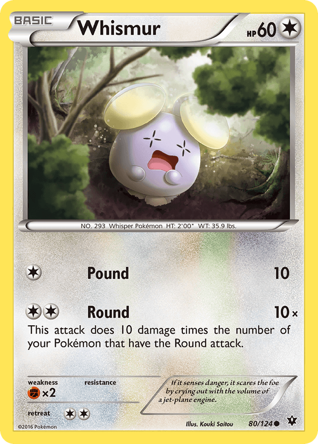 Whismur XY10-80