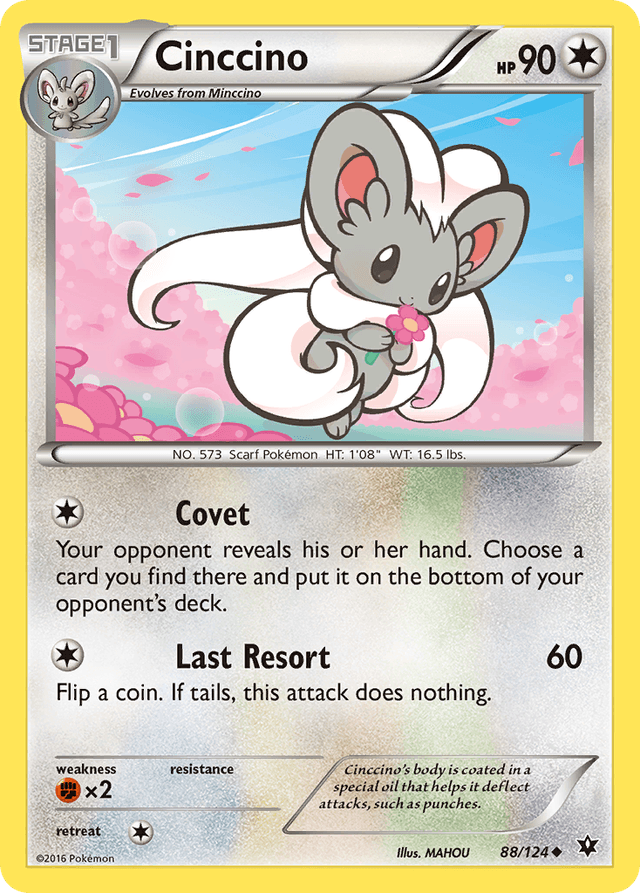 Cinccino XY10-88