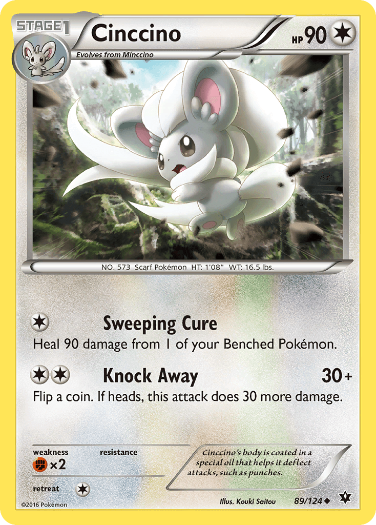 Cinccino XY10-89