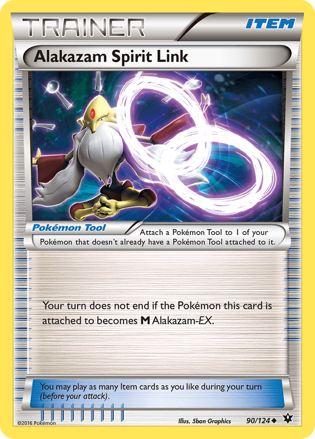 Alakazam Spirit Link XY10-90
