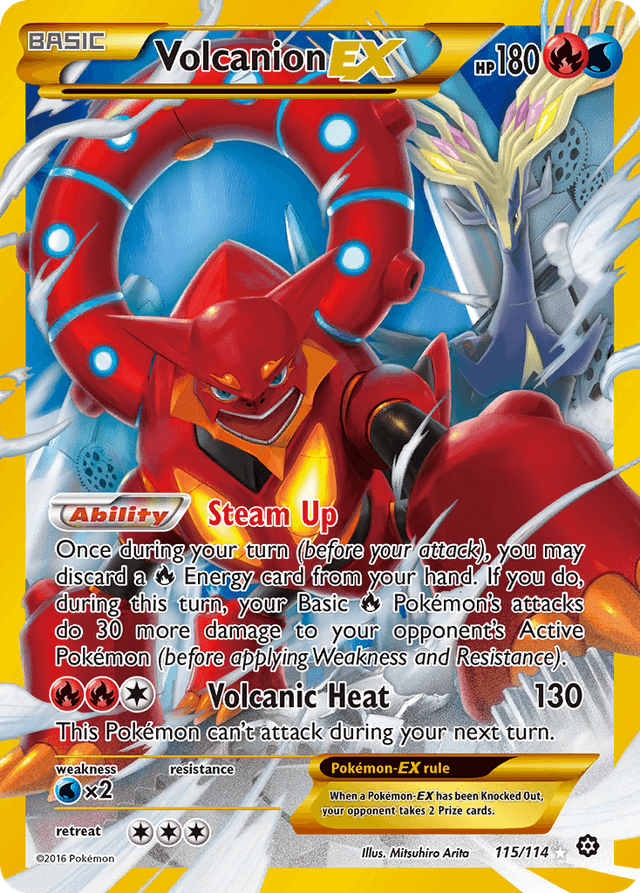 Volcanion-EX XY11-115