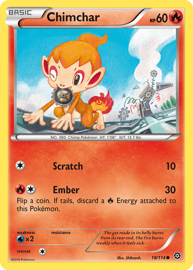Chimchar XY11-18