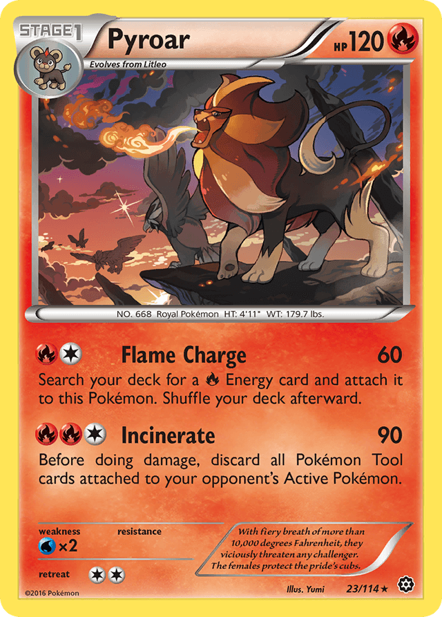 Pyroar XY11-23