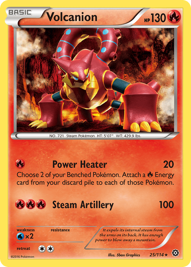 Volcanion XY11-25