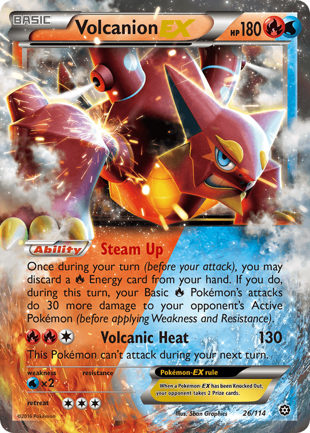 Volcanion-EX XY11-26