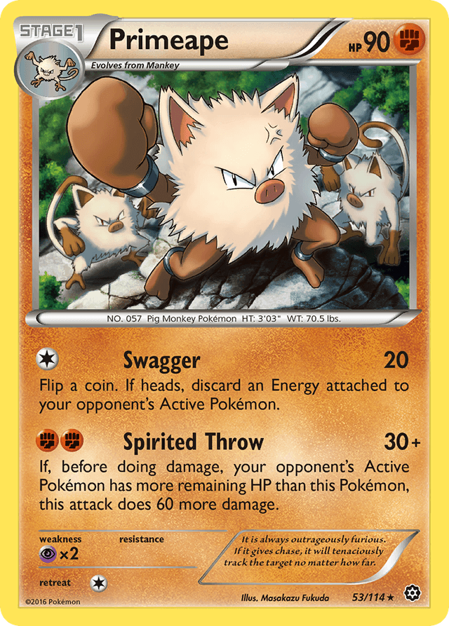 Primeape XY11-53